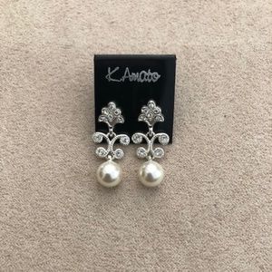 K.Amato Fashion Pearl Drop Earrings